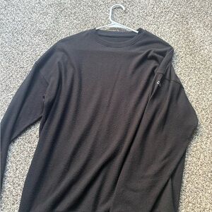 ALO Yoga Charcoal Long Sleeve Top